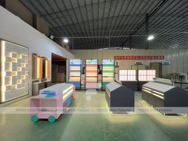 Factory Mockup Eyewear Display Mockup with Trial Counter Assembly