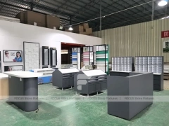 Factory Mockup Eyewear Display Mockup with Trial Counter Assembly