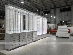 Factory Mockup Optical Fixture Prototype with Trial Counter Assembly