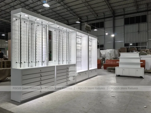 Factory Mockup Optical Fixture Prototype with Trial Counter Assembly
