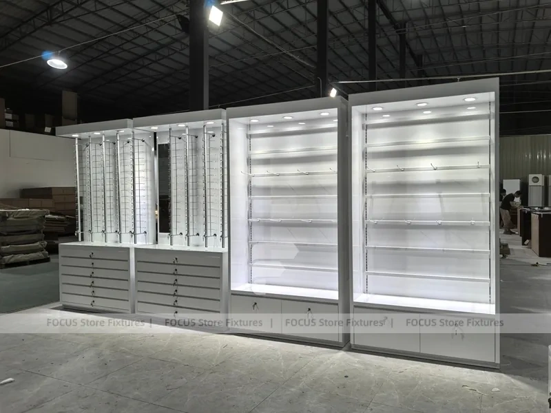 Factory Mockup Optical Fixture Prototype with Trial Counter Assembly