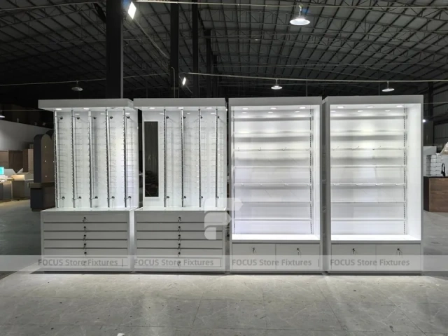 Factory Mockup Optical Fixture Prototype with Trial Counter Assembly