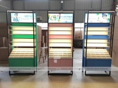 Fixture Sample Eyewear Display Mockup with Sample Store Layout