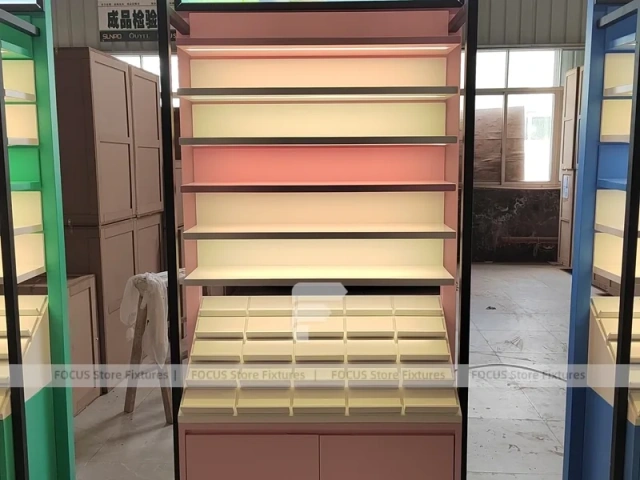 Fixture Sample Eyewear Display Mockup with Sample Store Layout