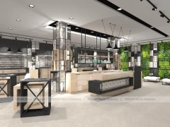 Hospitality Optical Vision Retail Lounge with Open Styling Zone