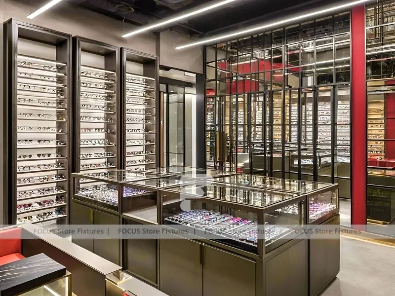 Industrial Loft Eyewear Urban Showroom for Premium Eyewear Boutique