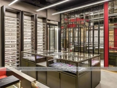 Industrial Loft Eyewear Urban Showroom for Premium Eyewear Boutique