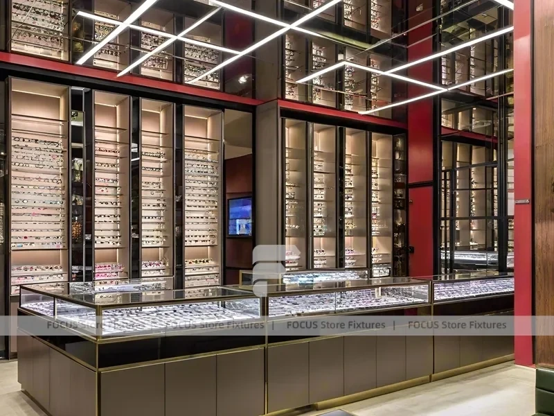 Industrial Loft Eyewear Urban Showroom for Premium Eyewear Boutique