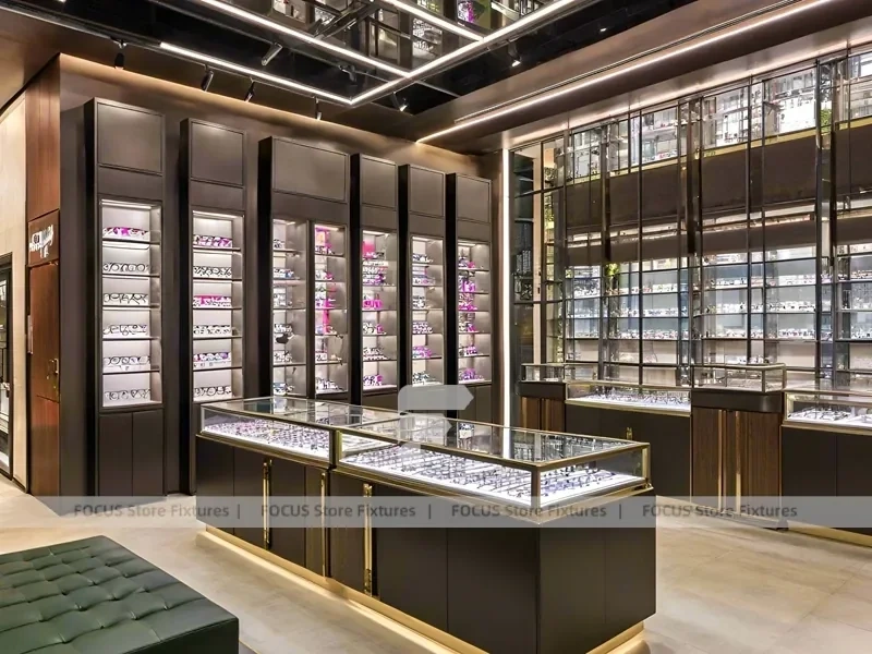 Industrial Loft Eyewear Urban Showroom for Premium Eyewear Boutique
