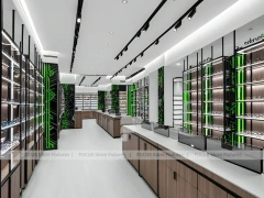 Industrial Loft Vision Display Loft for Premium Eyewear Boutique