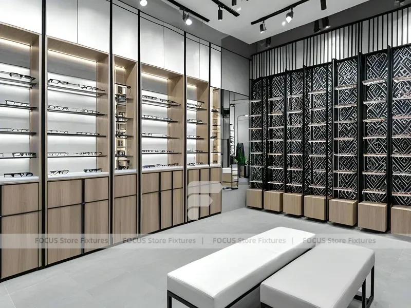 Loft Steel Eyewear Urban Showroom for Premium Eyewear Boutique