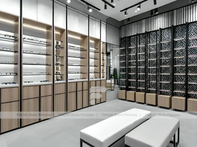 Loft Steel Eyewear Urban Showroom for Premium Eyewear Boutique