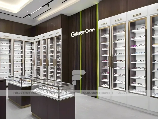 Loft Steel Vision Display Loft for Premium Eyewear Boutique