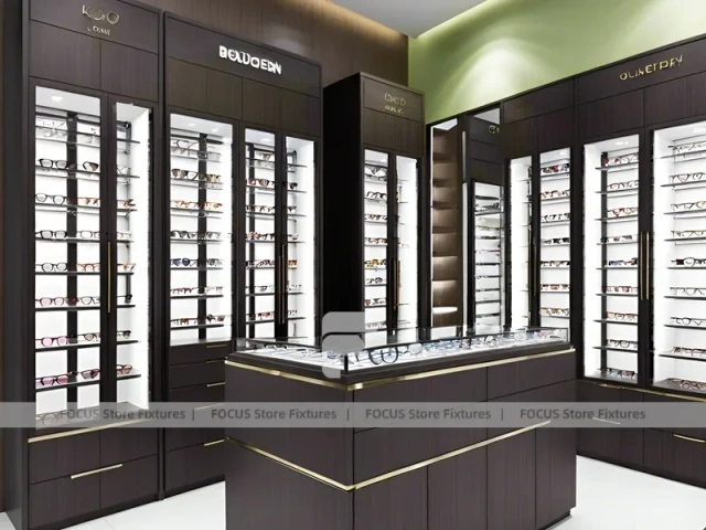 Loft Steel Vision Display Loft for Premium Eyewear Boutique