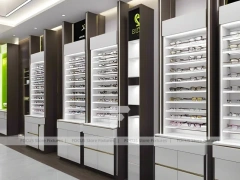 Loft Steel Vision Display Loft for Premium Eyewear Boutique