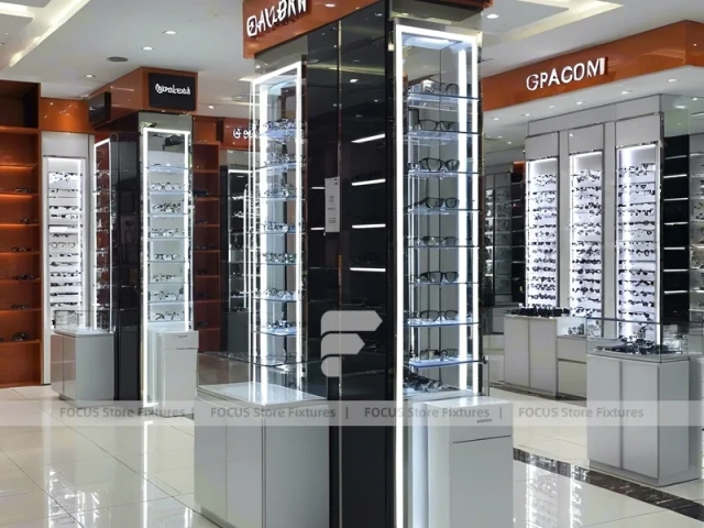 Mall Orange Vision Retail Zone with Open Mall Showcase