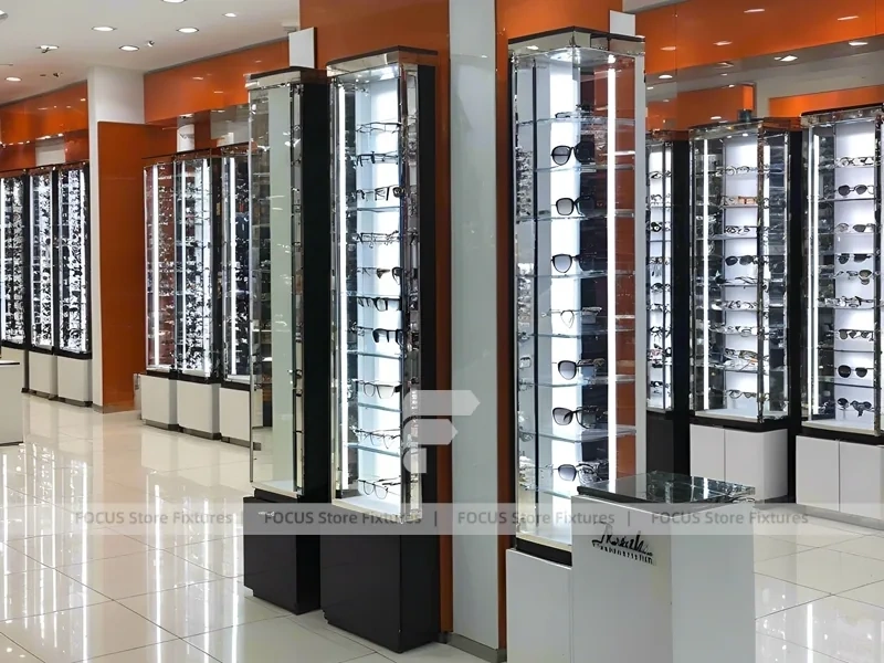 Mall Orange Vision Retail Zone with Open Mall Showcase