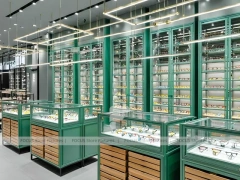 Mint Accent Optical Statement Boutique with Orange Feature Pavilion