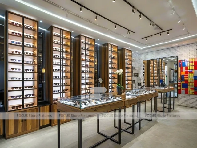 Mint Accent Optical Statement Boutique with Orange Feature Pavilion