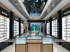 Mint Bronze Eyewear Gallery Interior with Consultation Corner Seating