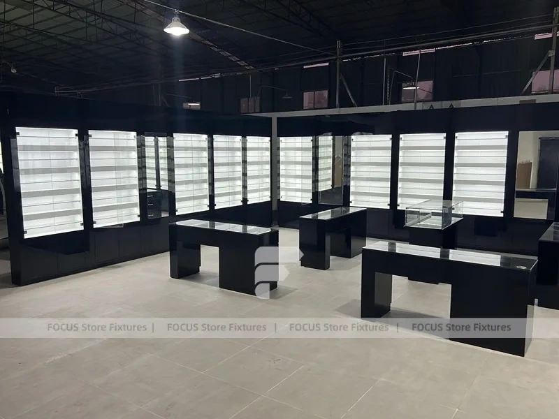 Mockup Fixture Set Optical Fixture System with Freestanding Sample Rack