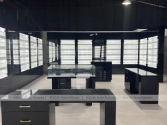 Mockup Fixture Set Optical Fixture System with Freestanding Sample Rack