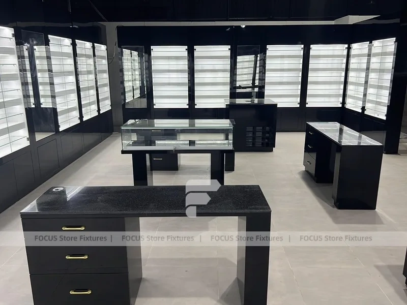 Mockup Fixture Set Optical Fixture System with Freestanding Sample Rack