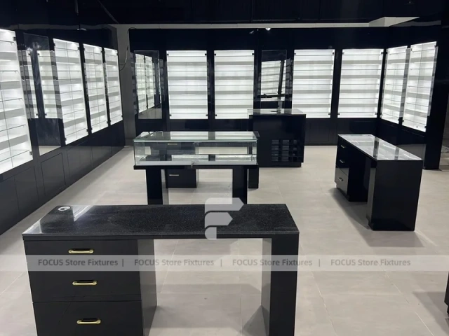 Mockup Fixture Set Optical Fixture System with Freestanding Sample Rack