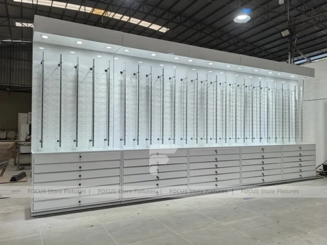 Mockup Fixture Set Vision Retail Mockup with Freestanding Sample Rack