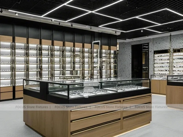 Pastel Blush Eyewear Styling Room for Premium Eyewear Boutique