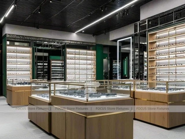 Pastel Blush Eyewear Styling Room for Premium Eyewear Boutique