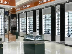 Pillar Orange Eyewear Column Gallery with Column Display Modules