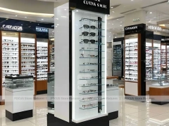 Pillar Orange Eyewear Column Gallery with Column Display Modules