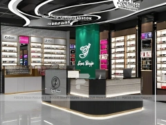 Premium Charcoal Vision Flagship Interior with Ring-Lit Ceiling Feature