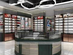 Premium Charcoal Vision Flagship Interior with Ring-Lit Ceiling Feature