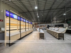 Prototype System Vision Retail Mockup with Modular Wall Set