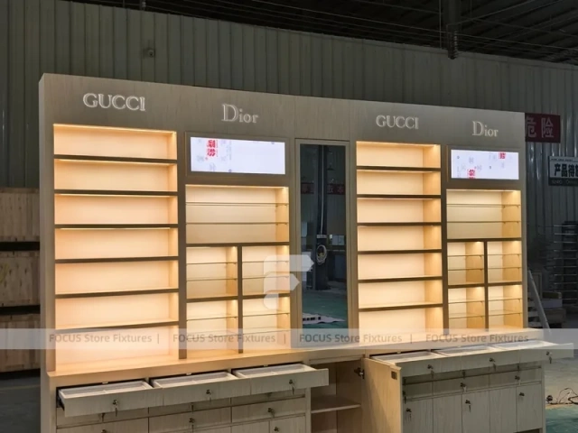 Retail Concept Eyewear Store Concept with Lightbox Feature Wall