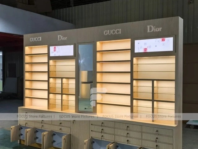 Retail Concept Eyewear Store Concept with Lightbox Feature Wall