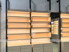 Retail Concept Eyewear Store Concept with Lightbox Feature Wall