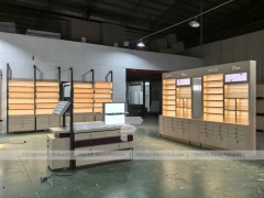 Retail Concept Eyewear Store Concept with Lightbox Feature Wall