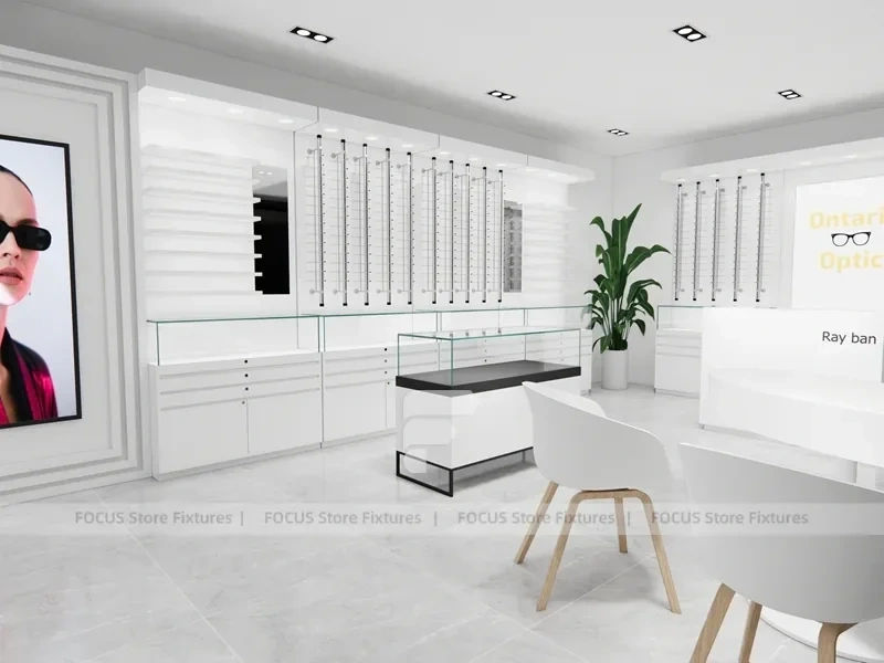 Retail Concept Vision Retail with Lightbox Feature Wall