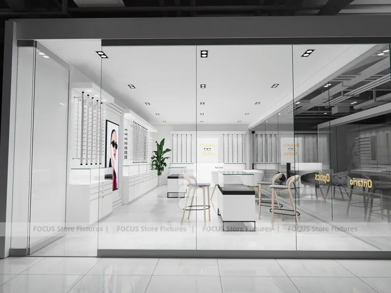 Retail Concept Vision Retail with Lightbox Feature Wall