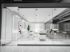 Retail Concept Vision Retail with Lightbox Feature Wall