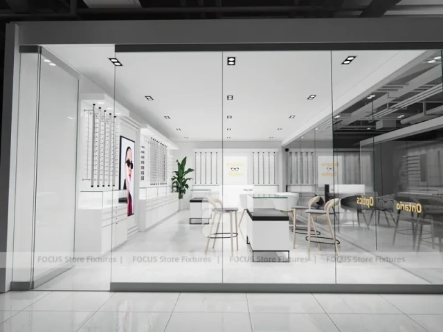 Retail Concept Vision Retail with Lightbox Feature Wall