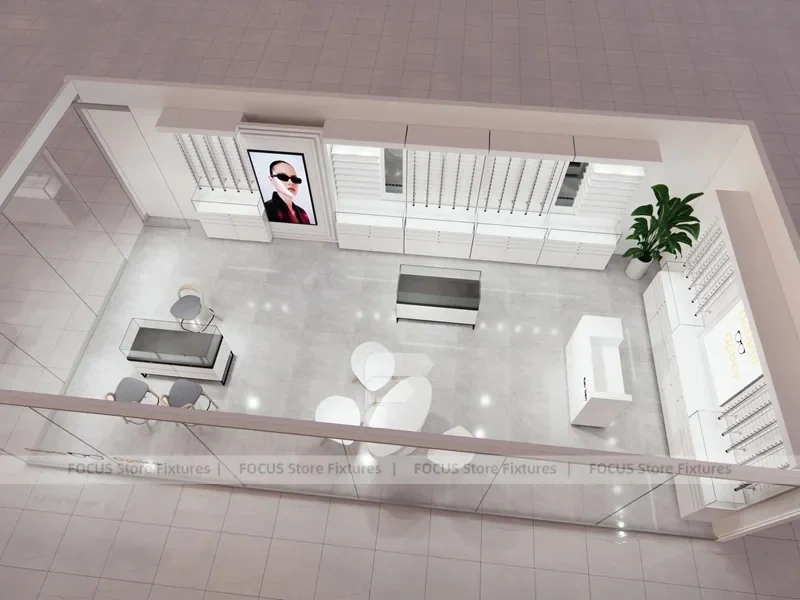 Retail Concept Vision Retail with Lightbox Feature Wall