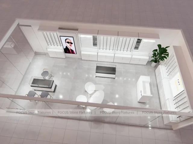 Retail Concept Vision Retail with Lightbox Feature Wall