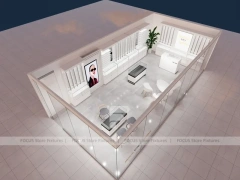 Retail Concept Vision Retail with Lightbox Feature Wall
