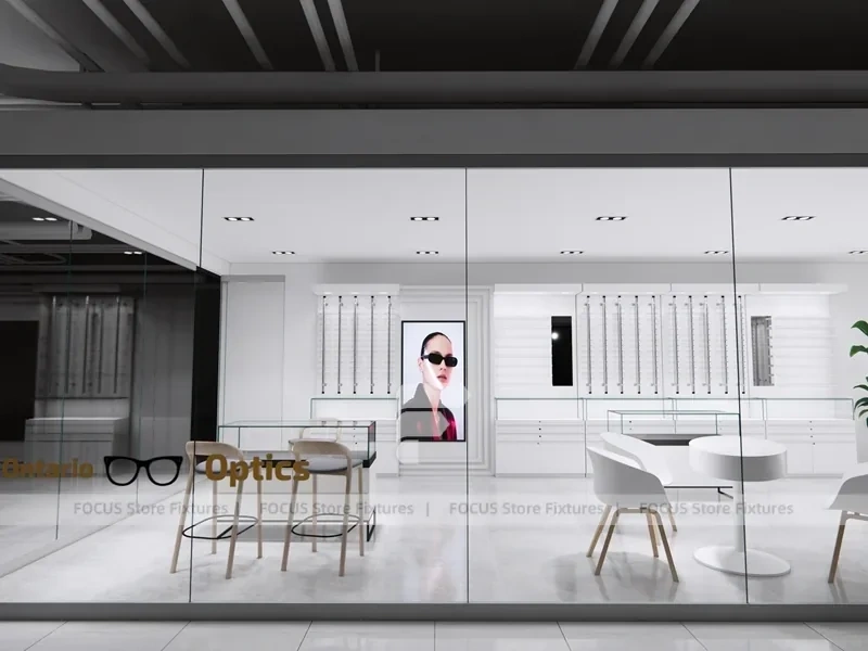 Retail Concept Vision Retail with Lightbox Feature Wall