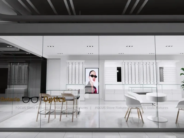 Retail Concept Vision Retail with Lightbox Feature Wall