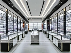 Runway Linear Vision Retail Aisle with Continuous Wall Merchandising